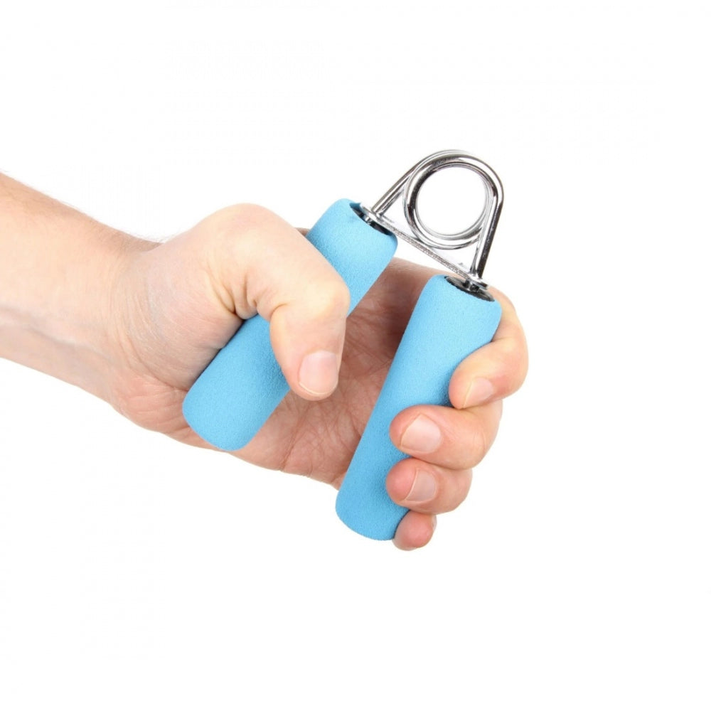 Assorted color pack of 3 hand exercisers, gripper, and finger strengthener for gym workout and home exercise