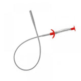 Assorted metal wire brush hand sink cleaning hook, clears hair clogs and dirt from drains