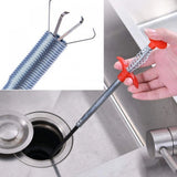 Assorted metal wire brush hand sink cleaning hook for unclogging hair and dirt in drains