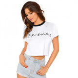 Cotton western wear t-shirt women's white short sleeves