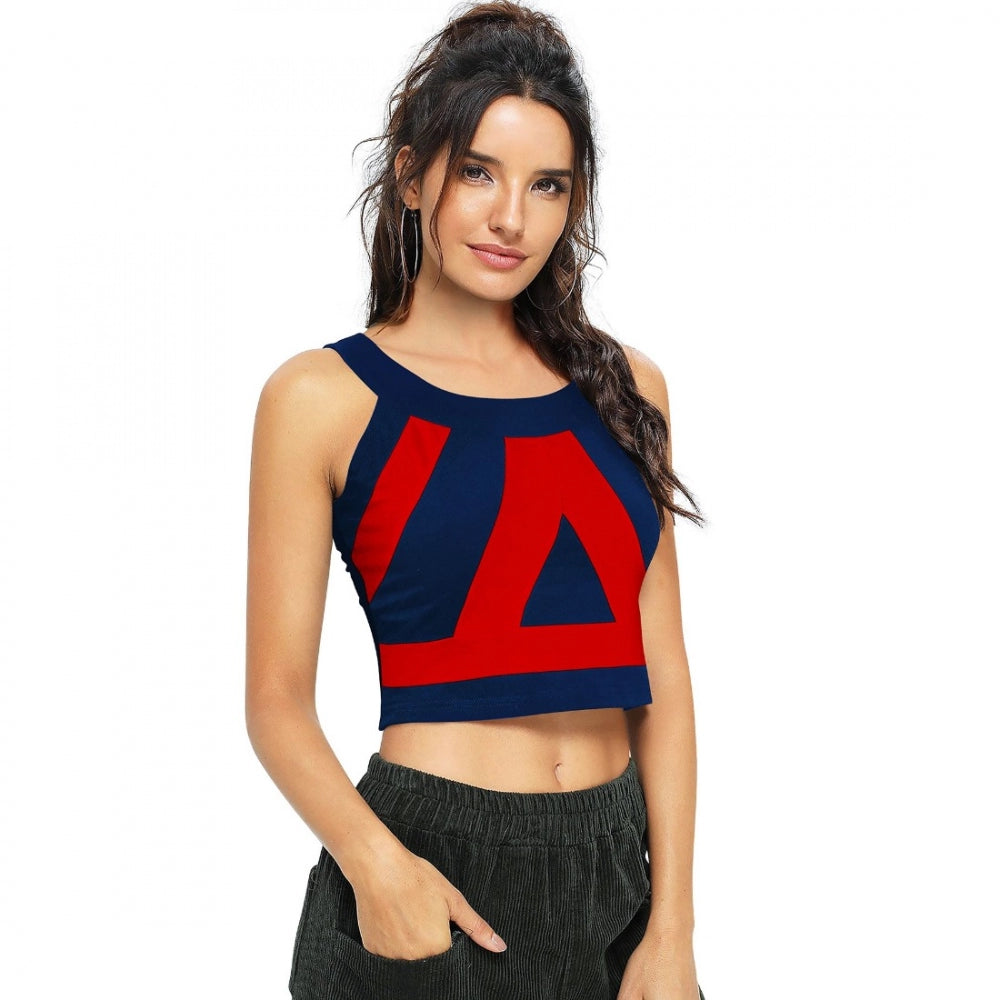 Red solid western wear top, 95% polyester 5% spandex for women's fashion