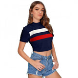 Red 95% polyester, 5% spandex western wear top for women