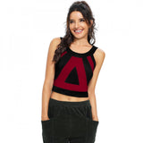 Maroon solid 95% polyester, 5% spandex western wear top for women
