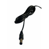Black DC power cable, 1A, for electronics, visible connector.