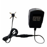 Black 4.5V 500mA Power Adapter - AC Input, DC Output, 200-240V, with cable.