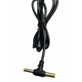 Black DC power adapter cable with Sony pins, 12V 1A, for electronics.