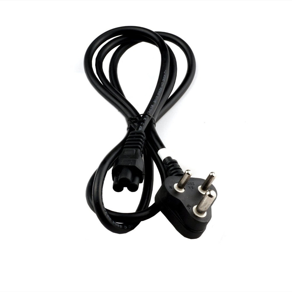 Black 1.2 Meter 3Pin Laptop Power Cord - High-quality laptop power solution