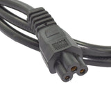Black 1.2m 3Pin Laptop Power Cord - Durable, high-quality power solution for laptops