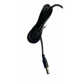 Black DC power adapter cable with 10V 1A output, for electronics.