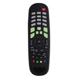 Multi color IR remote, Zinc carbon battery-powered, compatible with Hathway Set Top Box (same model) for long-range device operation from any room corner