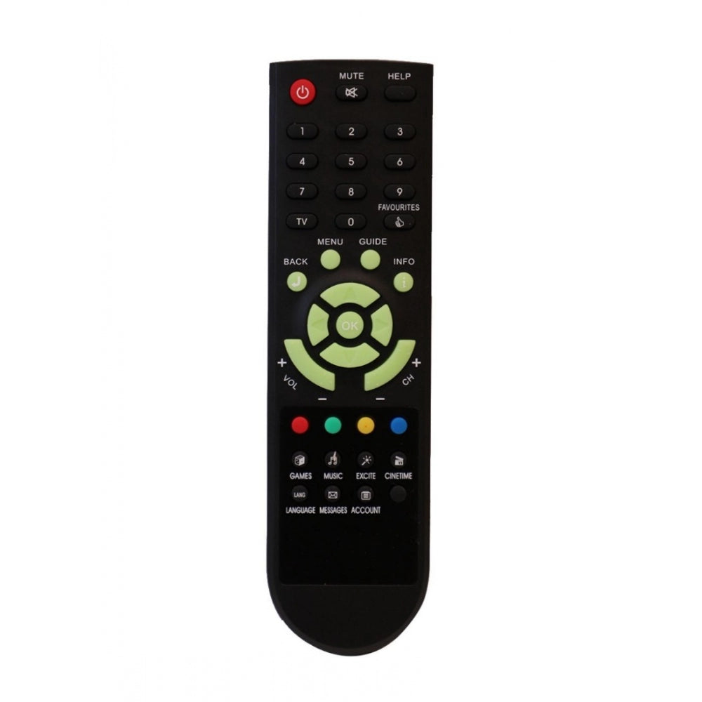 Multi color remote control, infrared connector, compatible with Den Set Top Box Remote Control (same functions)