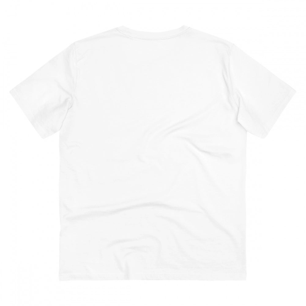 White PC Cotton Men's 84th Birthday Printed Half Sleeve T-Shirt, 180GSM thread count for casual occasions