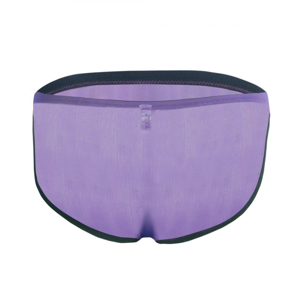 Men's Mesh Power Net Transparent Sexy Brief Underwear (Ultra Violet)