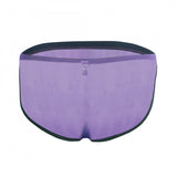 Men's Mesh Power Net Transparent Sexy Brief Underwear (Ultra Violet)