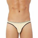 Mango nylon transparent men's brief underwear - comfortable, stylish, and breathable