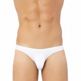 Men's cotton ultra-soft white briefs underwear - comfortable, contoured, all-day fresh
