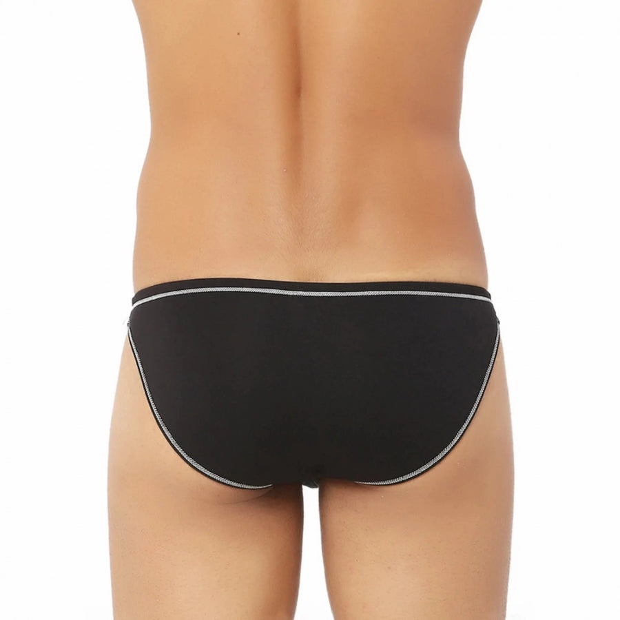 Black bamboo spandex men's underwear - sweat-resistant, UV protection, ultra-fresh fabric