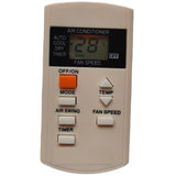 Black Infrared AC Remote No. 44 (with Backlight), for Panasonic AC, long-range, ergonomic design