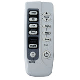 Samsung AC Remote No. 5, infrared, lightweight, zinc carbon battery, compatible with Samsung AC (same model only)