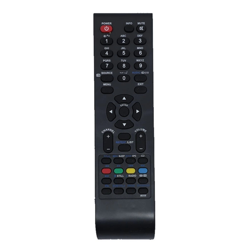 LED/LCD Remote, Zinc Carbon battery, infrared connection, compatible with Micromax Reconnect LED Remote Control (SAME MODEL ONLY) for easy device operation from distance