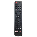 Black Infrared Remote with YouTube and Netflix, compatible with Lloyd Smart TV LCD/LED. Ergonomic design for comfortable use." (124 characters)