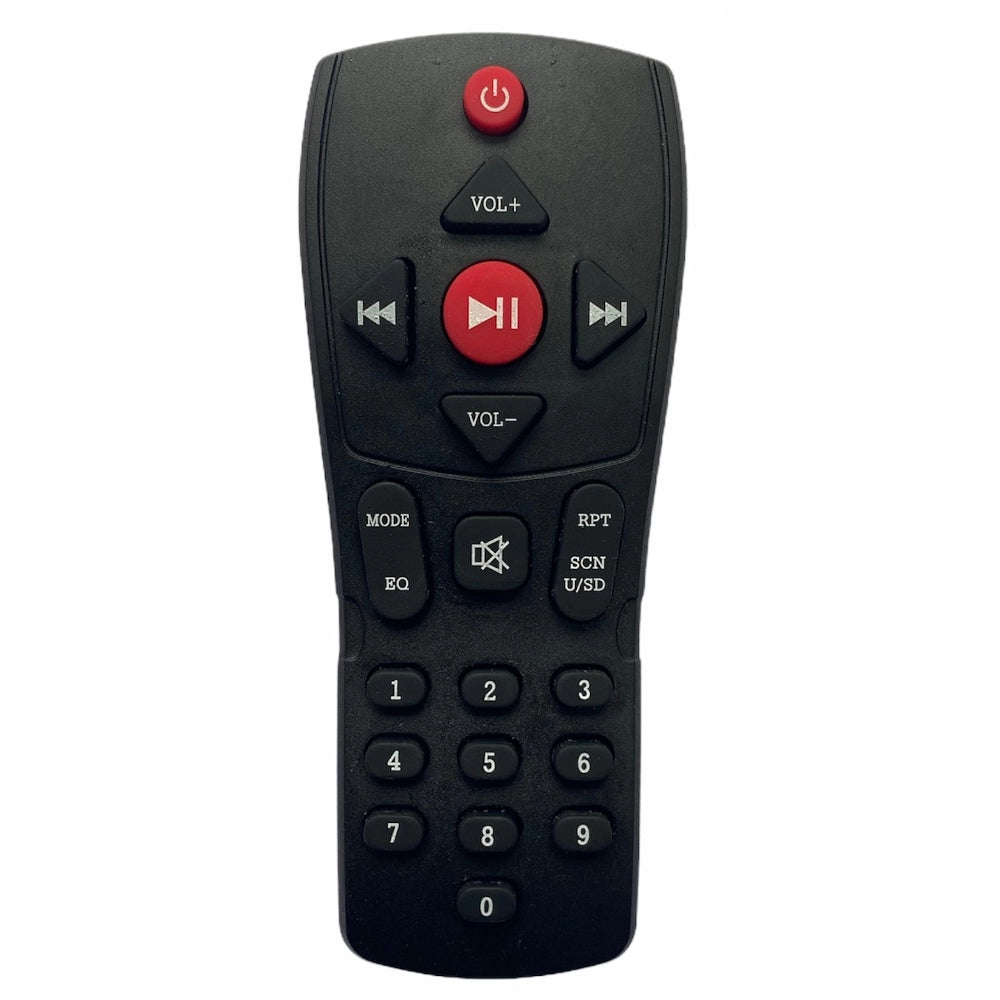 USB FM Remote UB31 - Infrared connector, zinc carbon battery, long-range remote for device control from sofa or bed
