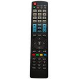 Black Infrared Bluray LCD/LED Remote URC78 for LG 3D, long-range ergonomic design, compatible with exact same remote