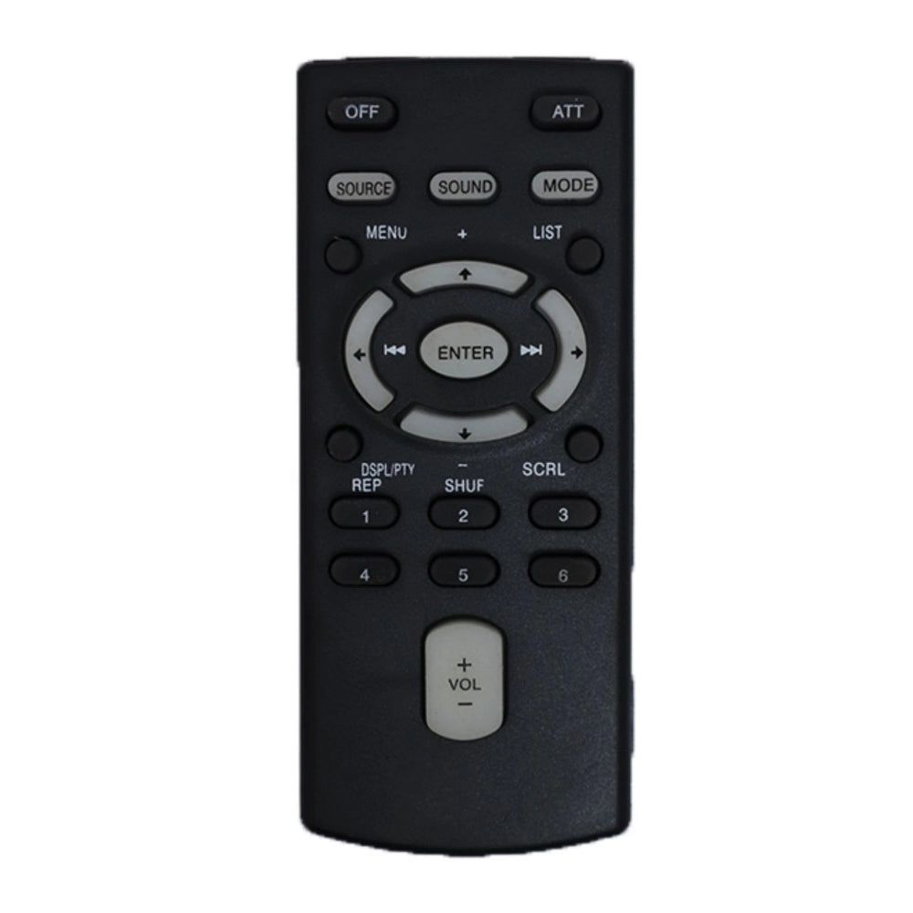 Sony car stereo infrared remote, lightweight, long-range (30ft), compatible with same model only