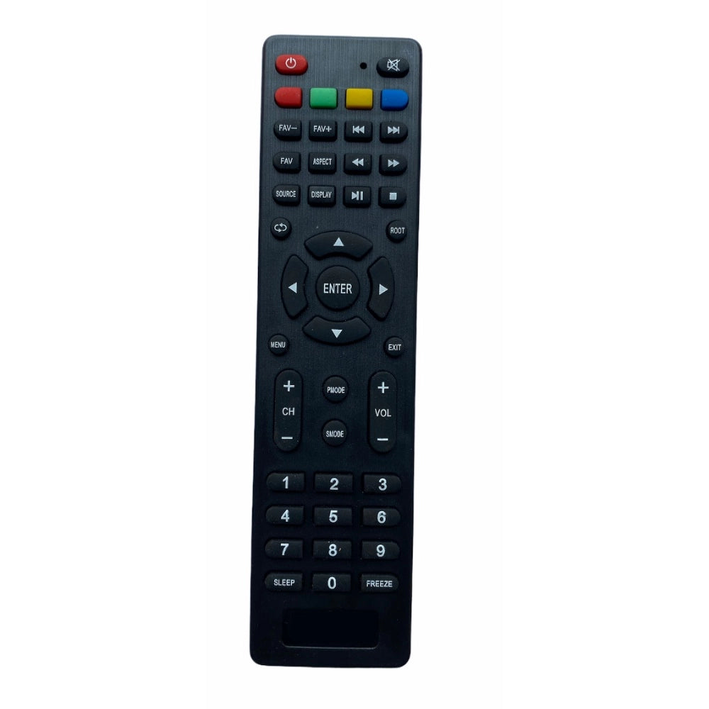 LCD/LED Remote No. 3210, ergonomic infrared remote with zinc carbon battery, compatible with Intex LCD/LED, long-range control from sofa or bed