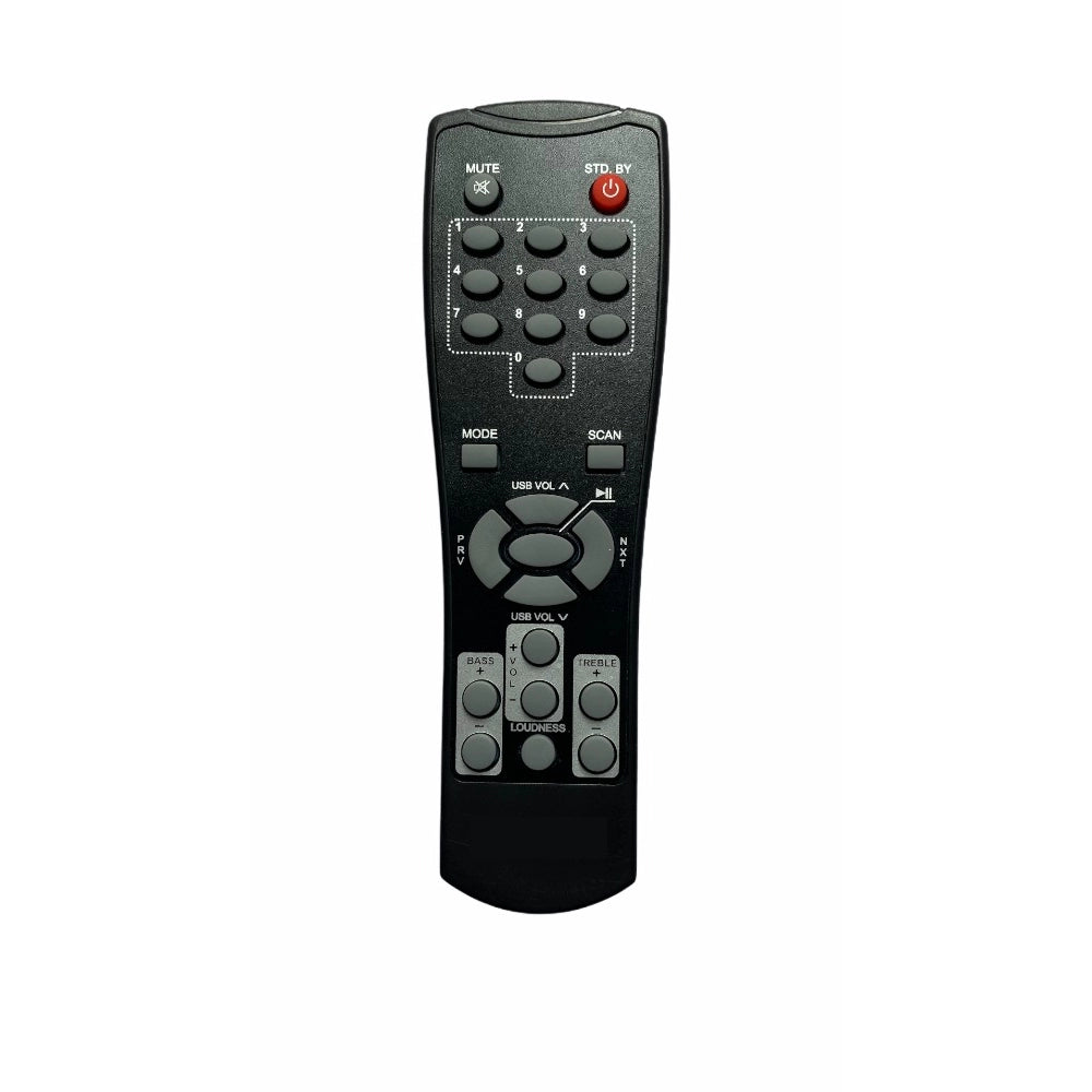 Home Theatre Remote No. HT1, lightweight infrared IR, compatible with Cemex system, long-range 30 feet, ergonomic design for comfortable use from sofa or bed