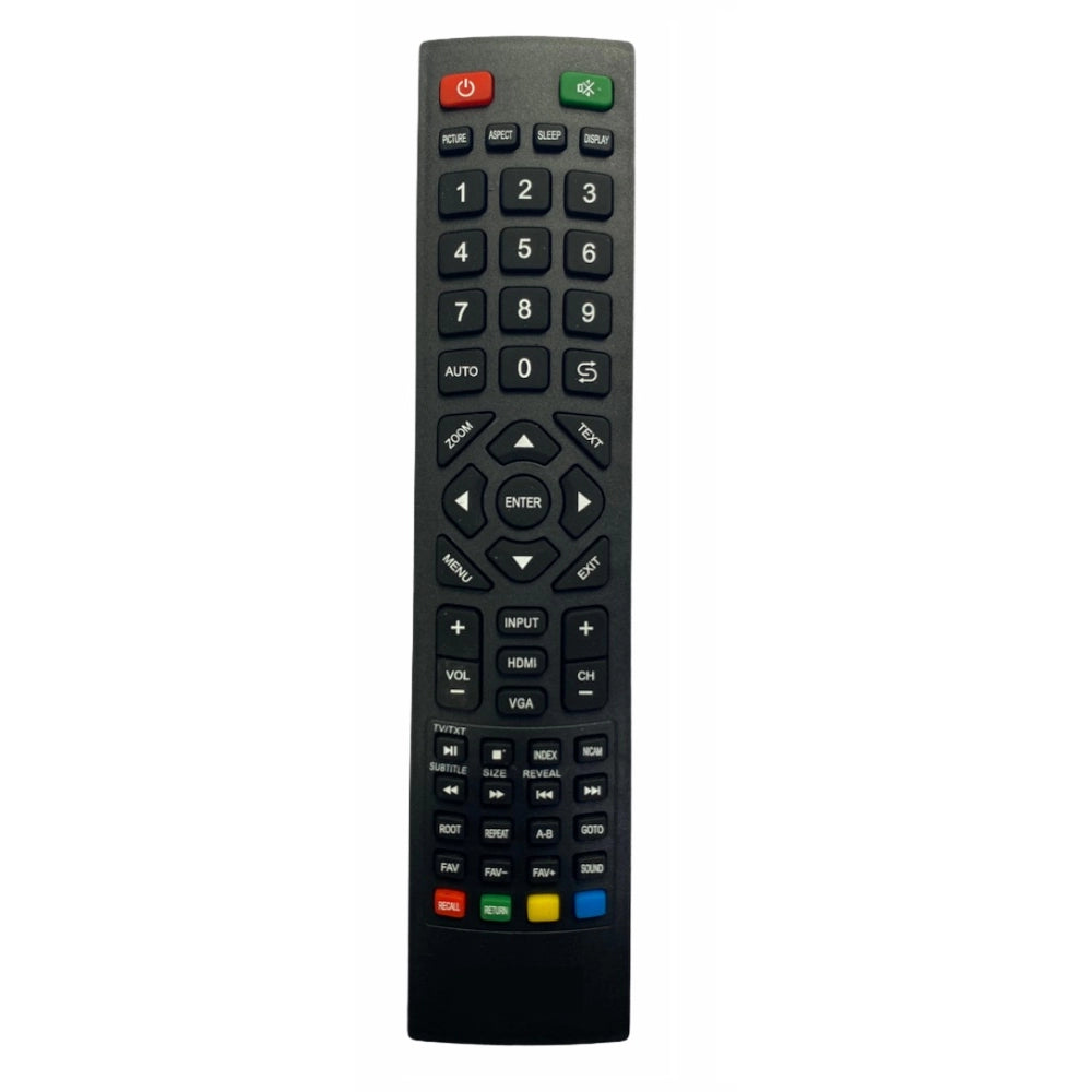 LCD/LED Remote No. N32, ergonomic design, long-range infrared remote compatible with Llyod LCD/LED Remote (no backlight)
