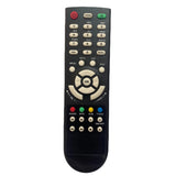 Infrared DTH remote with time and shift function, compatible with DVB (Free Dish) Set Top Box. Lightweight, ergonomic design, zinc carbon battery