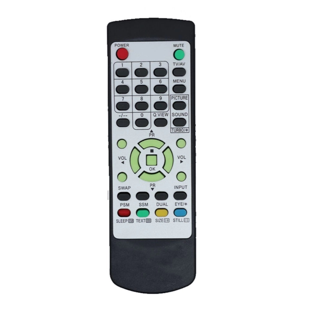 CRT TV remote No. URC85, lightweight infrared ergonomic design for LG CRT TV, compatible within 30 feet range