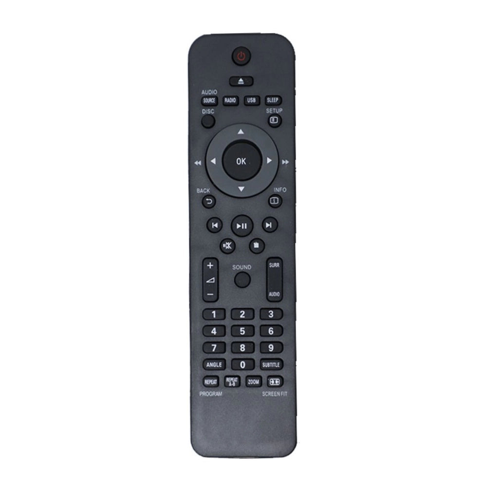 Black Infrared Remote No. PH31 for Philips DVD and Home Theatre Systems, compatible with same model only, offers long-distance control from sofa or bed