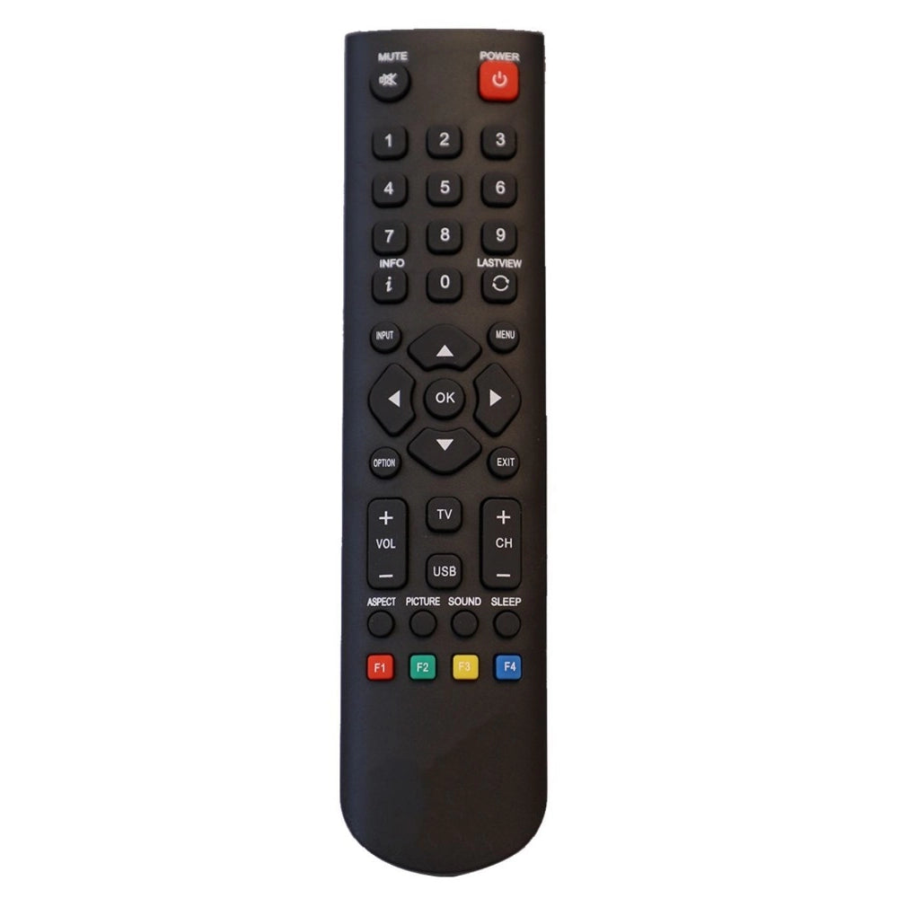 LCD/LED Remote No. 2000C, ergonomic infrared design for Onida compatibility (max range: 30 feet)