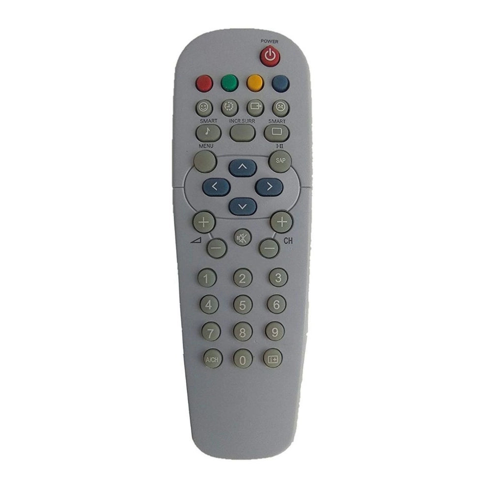 CRT TV Remote No. PH-ZAPA, ergonomic infrared remote for Philips CRT TVs, compatible with same model only (long range, lightweight)