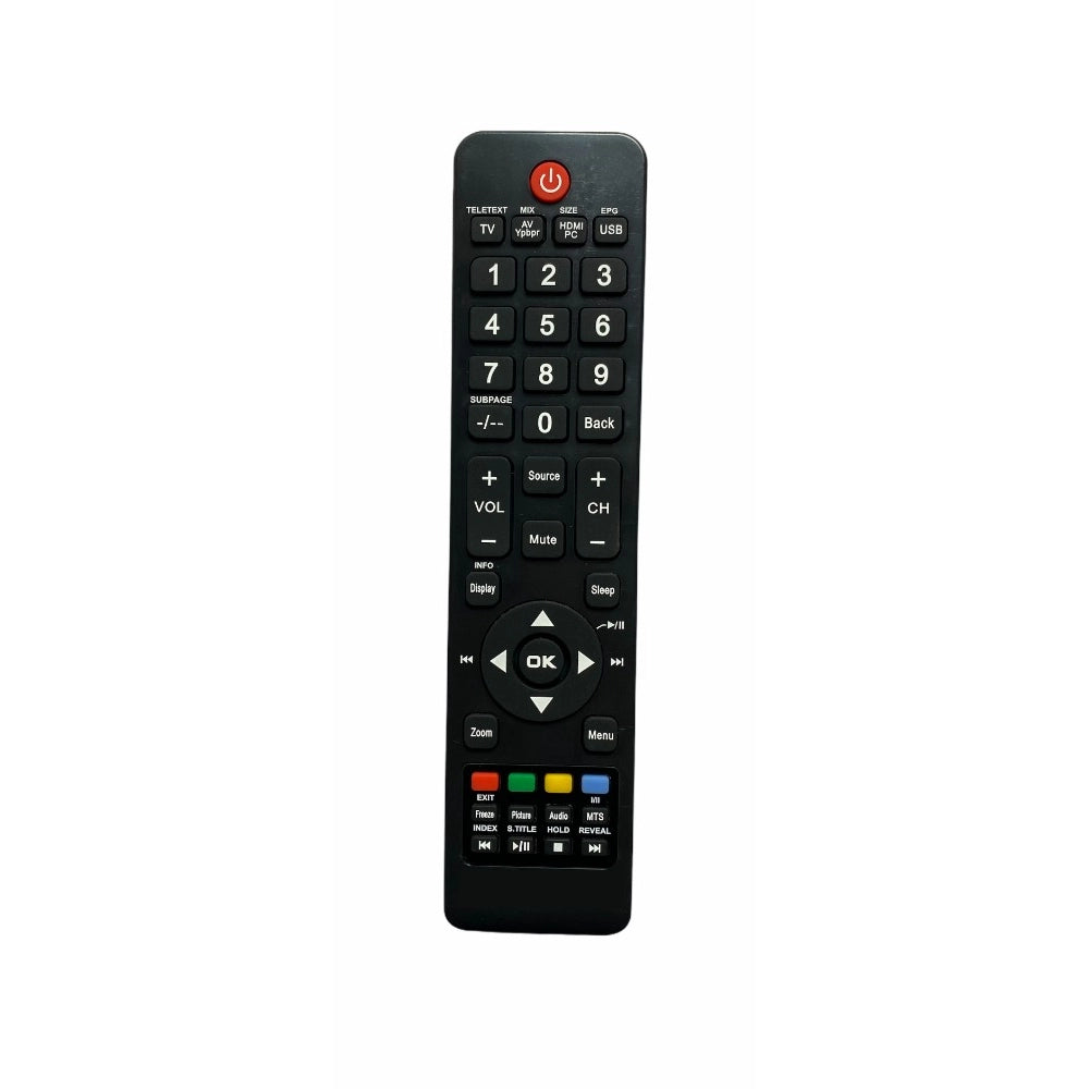 LCD/LED remote, lightweight, ergonomic design, compatible with AOC TV, long-range IR control for easy access