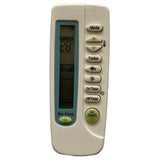 Samsung AC Remote No. 11, infrared zinc carbon battery-operated remote compatible with Samsung air conditioners, long-range control (30 feet) for convenient use from sofa, divan, or bed