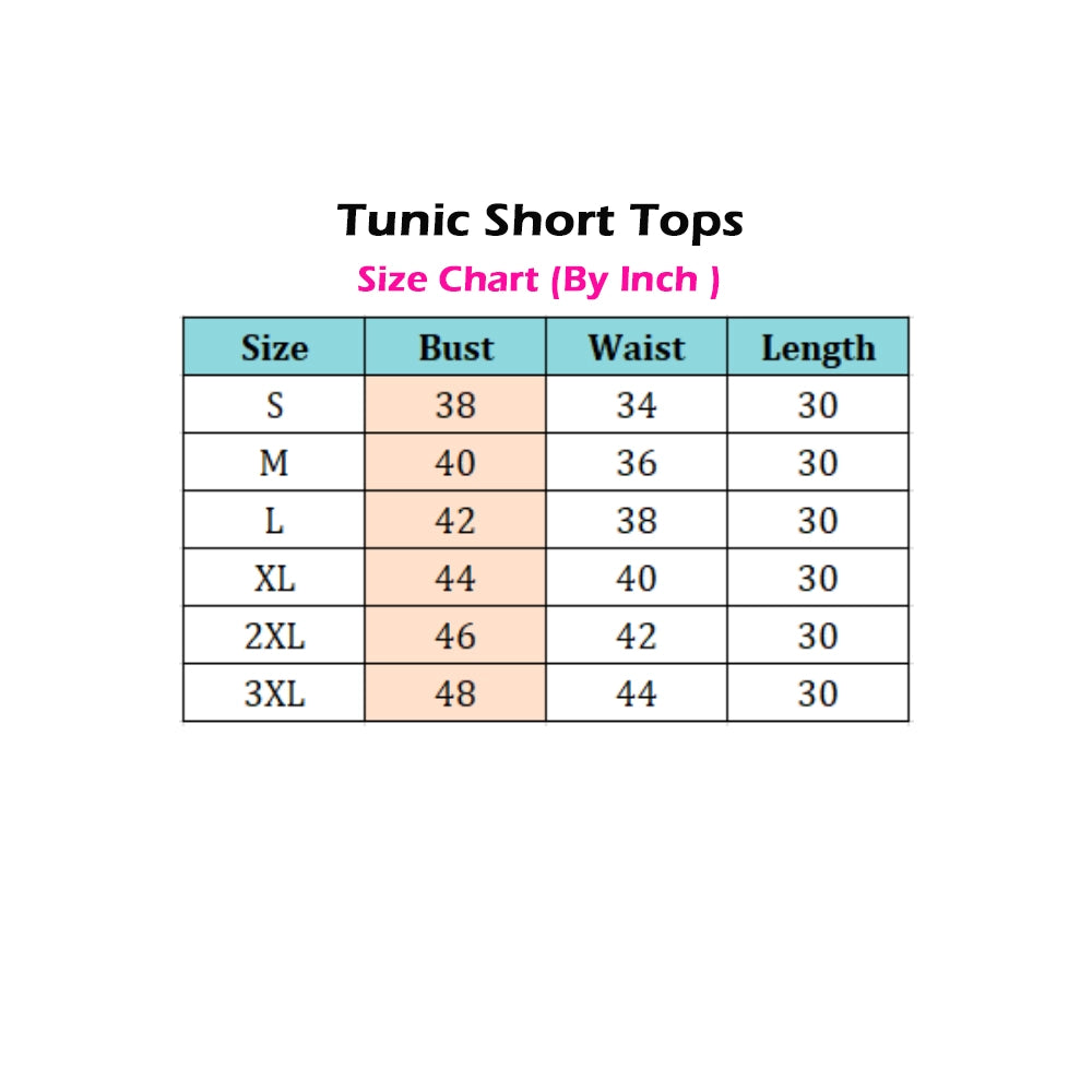 Green viscose blend women's 3/4 sleeve tunic long kurti with mandarin collar, knee length