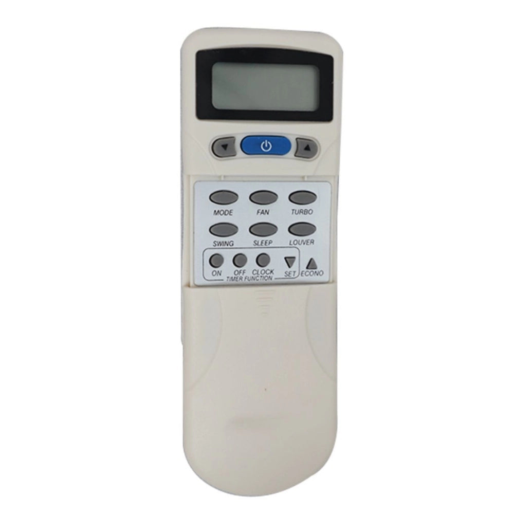 Multi-colored infrared remote compatible with Panasonic AC, long-range, ergonomic design for device control from sofa or bed