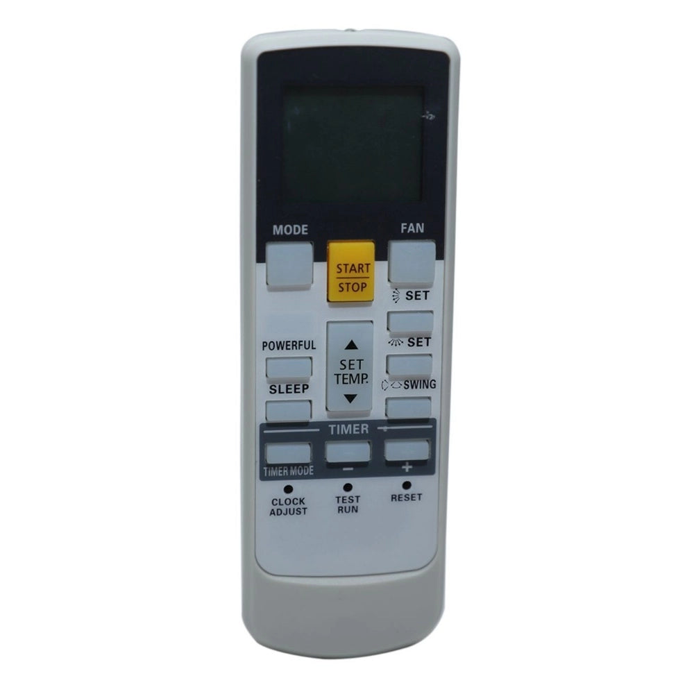 Multi-colored infrared remote compatible with Samsung AC, long-range operation for comfortable control