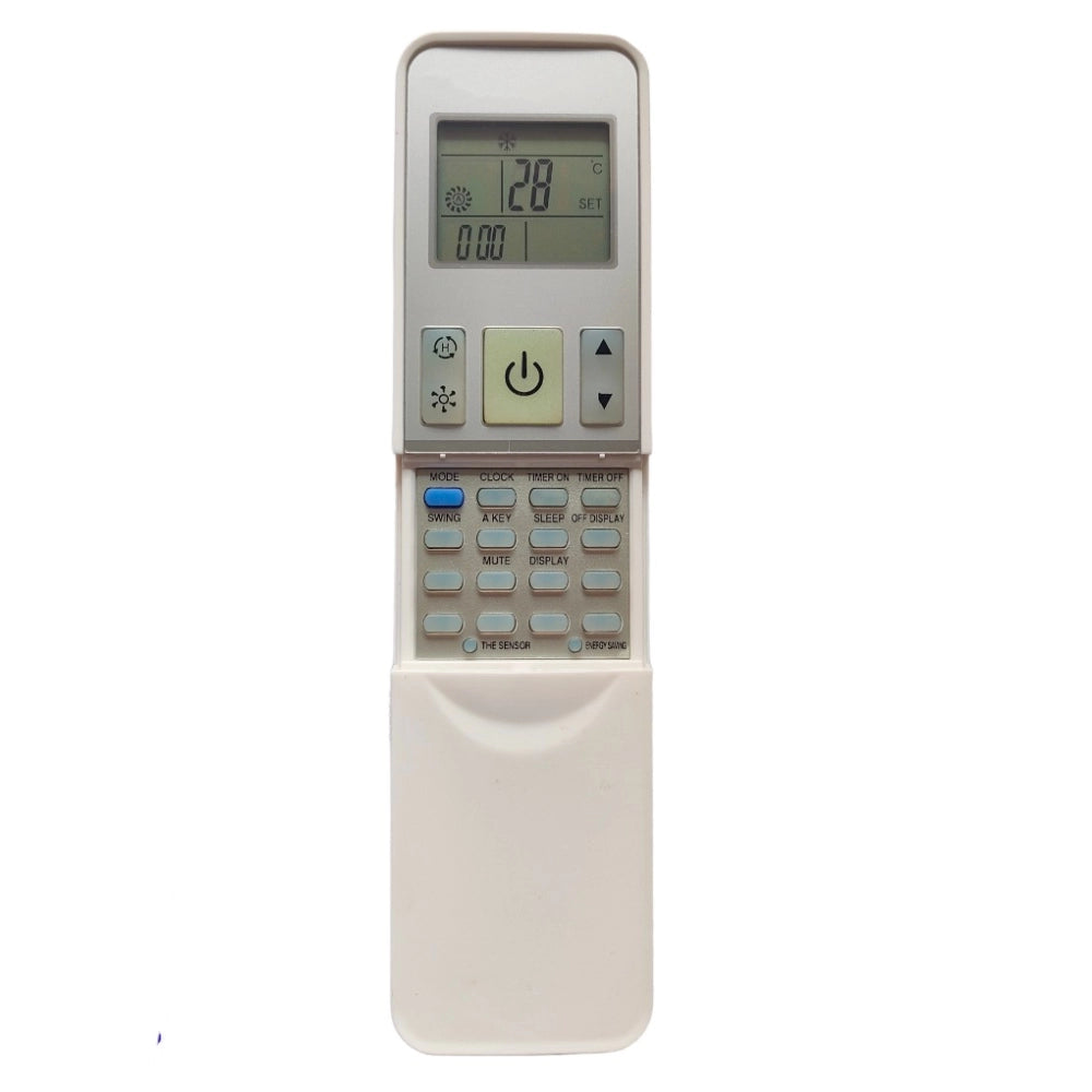 Multi-colored Infrared Remote No. 47 for O General AC, compatible with same model only, offers long-range operation from sofa or bed (30 feet range), ergonomic design for easy grip and lightweight use