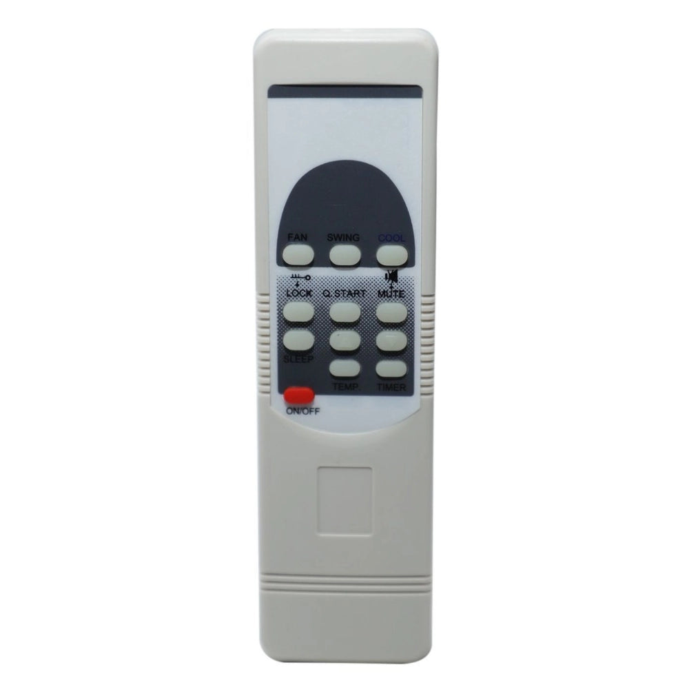 Multi-colored infrared AC remote, compatible with Voltas, long distance control (30 feet range), ergonomic design