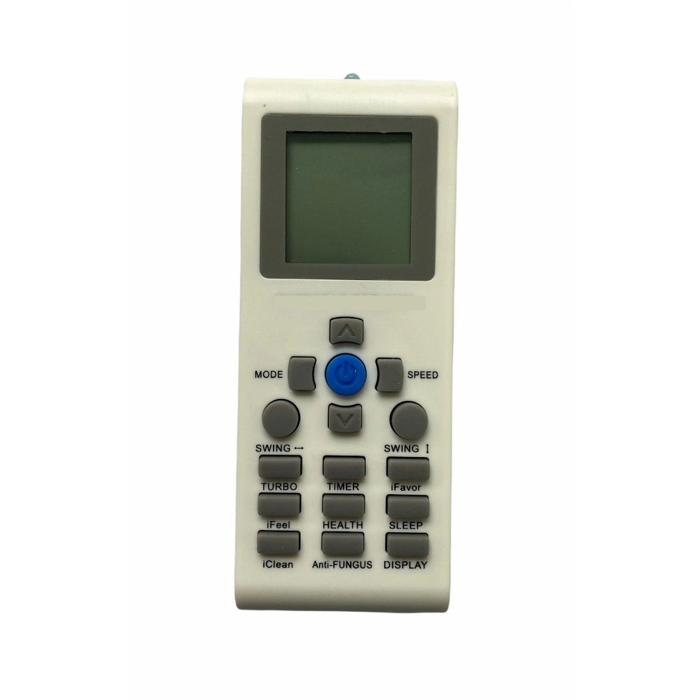 Multi-colored Infrared remote compatible with Amstrad AC Remote Control, long-range of up to 30 feet for device operation from any room corner