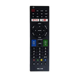 Multi-function infrared remote for Sharp Smart TV LCD/LED, Netflix and YouTube compatible, ergonomic design, lightweight grip, maximum range 30 feet