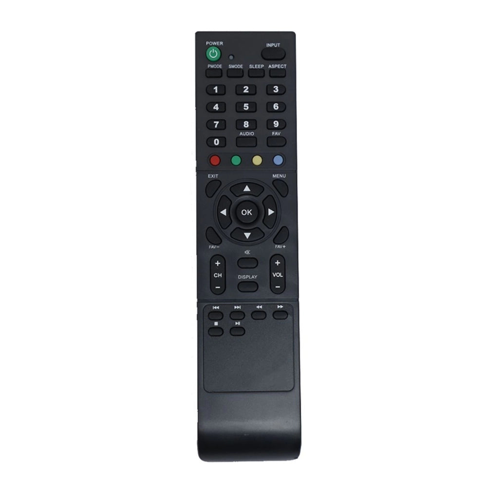 Multi-colored Infrared remote compatible with Panasonic Inverter AC, offers long-range control from couch or bed