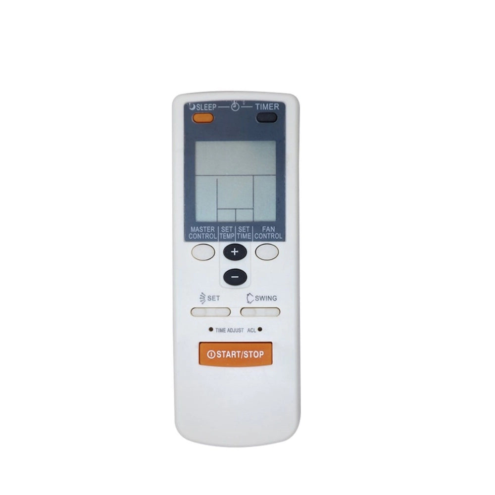 Multi-colored Infrared Remote No. 160 for Onida AC, compatible with O General AC (same model only), ergonomic design, long range up to 30 feet, no backlight