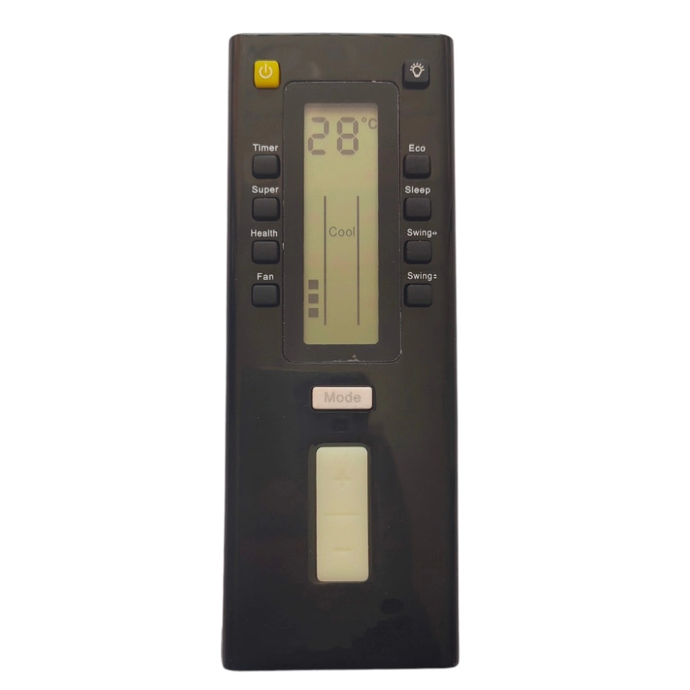 Multi-colored infrared remote No. 204 for IFB AC, compatible with the same model only, long range of 30 feet for easy control from sofa or bed