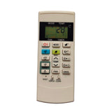 Multi-colored infrared AC remote compatible with Voltas, long-range ergonomic design for convenient operation from any room corner