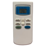 Multi-colored infrared remote compatible with LG AC, long range, ergonomic design
